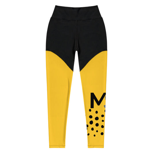 MR Sports Leggings (Yellow)